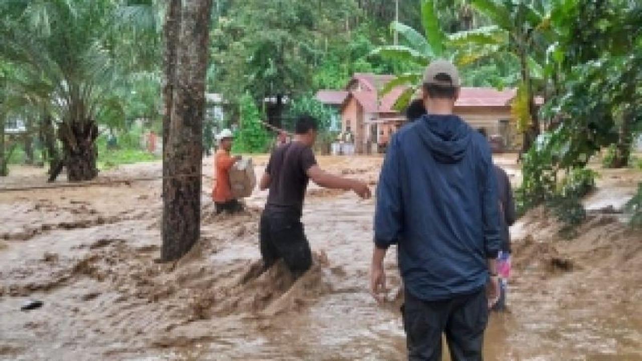 Satu Orang Hilang Akibat Banjir Padangsidimpuan, Ratusan Jiwa Terdampak