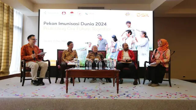 Konfersi Pers Pekan Imunisasi Dunia 2024