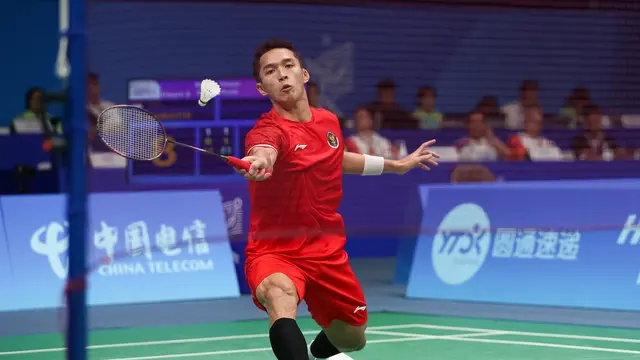 Jonatan Christie - Asian Games 2023 - Bulu Tangkis