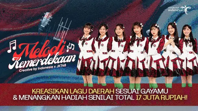 Ayo Ikuti Kompetisi Kreasikan Lagu Daerah dengan Gayamu, Berhadiah Total Rp 17 Juta