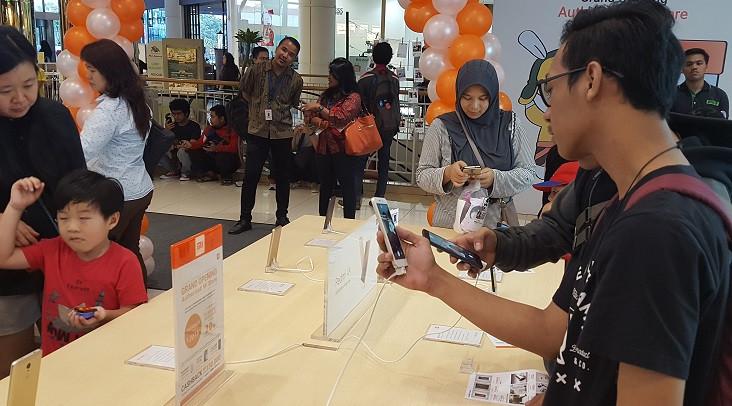 Mi Store Summarecon Mall Serpong. (Liputan6.com/ Dewi Widya Ningrum)