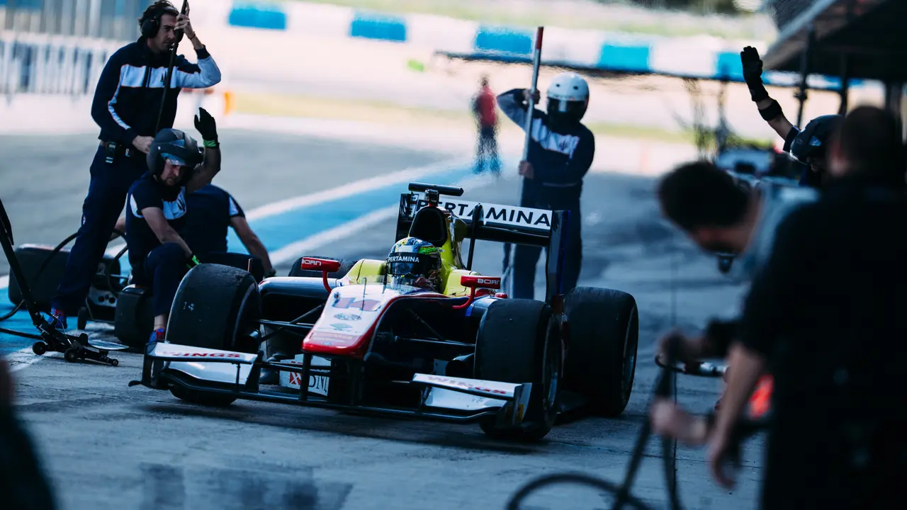 Pembalap Trident, Philo Paz Patric Armand (GP2 Media Services)