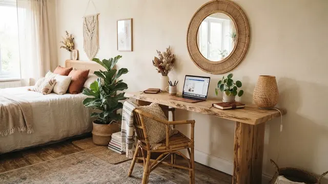 Inspirasi Ruang Kerja di Dalam Kamar Tidur