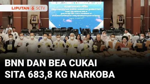 VIDEO: BNN: 285 Tersangka Kasus Narkoba Diringkus April-Juni 2025
