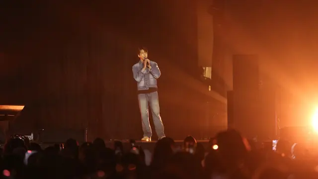 Keseruan fan meeting Kim Mingue