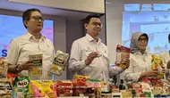 Kepala BPOM Taruna Ikrar mengatakan berdasarkan pengawasan pangan di 1.190 sarana, 31,6 persennya tidak memenuhi ketentuan dan 68,4 persennya memenuhi ketentuan. (Dok Liputan6.com/Ade Nasihudin)