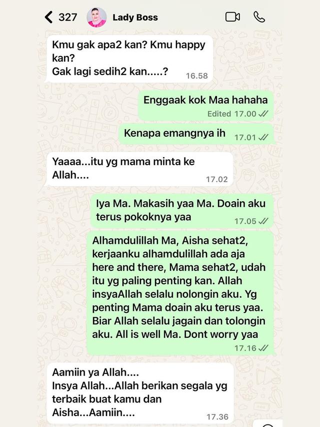 Unggahan Denada. (Foto: Dok. Instagram @denadaindonesia)