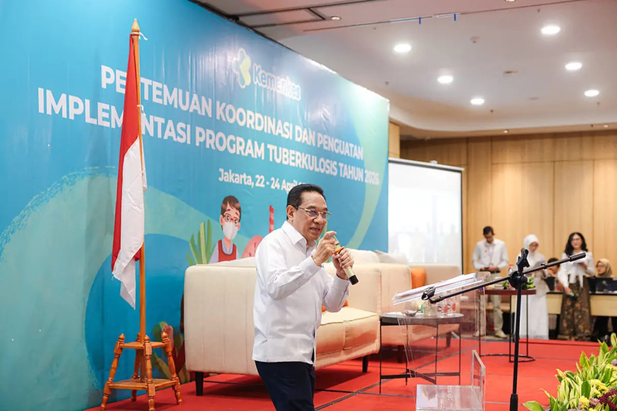 Wakil Menteri Kesehatan, dokter Benjamin P. Octavianus SpP atau Benny mengatakan bahwa untuk menemukan kasus tuberkulosis harus aktif dengan skrining kelompok berisiko. (Foto: Dok Kemenkes)