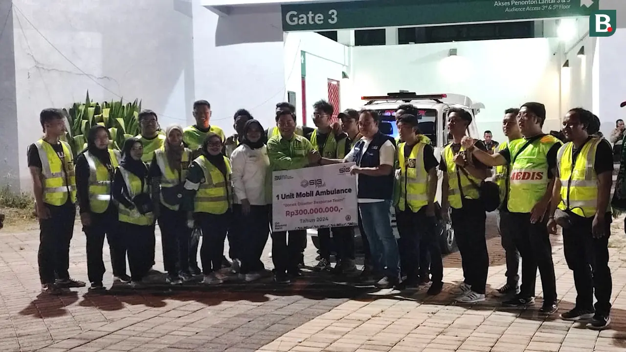 FOTO Bonek Disaster Response Team (BDRT) Dapat Bantuan Ambulans
