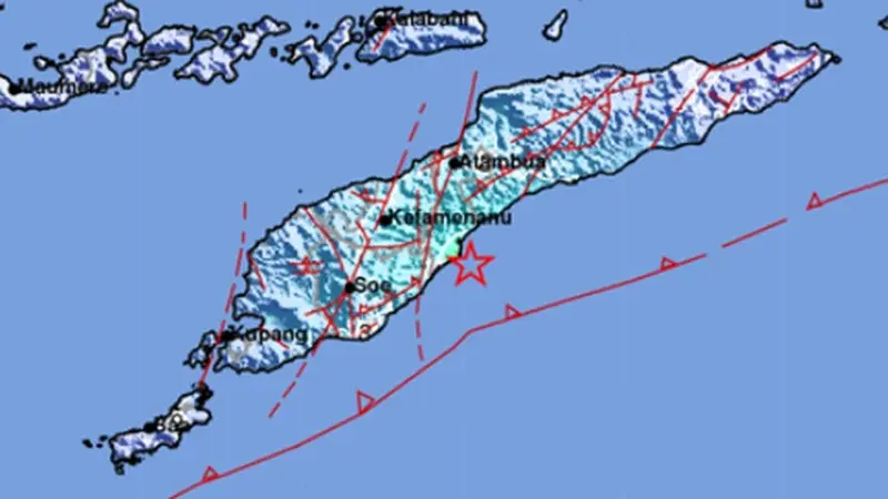 gempa malaka