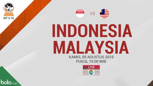 Live Streaming Semifinal Piala AFF U-16 2018 di Indosiar ...