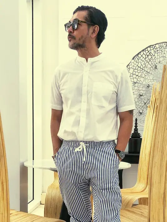 Seperti yang diketahui Ferry Salim merupakan aktor papan atas yang sudah membintangi sejumlah judul film dan sinetron. Namun, bagaimana kah perasaan Ferry dengan kesuksesan Brandon yang semakin terkenal? (Instagram/ferrysal1m)