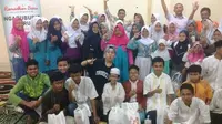 Ngabuburit Seru bersama Saaih Halilintar di Panti Asuhan Yayasan Muhammadiyah Pulomas, Jakarta Timur