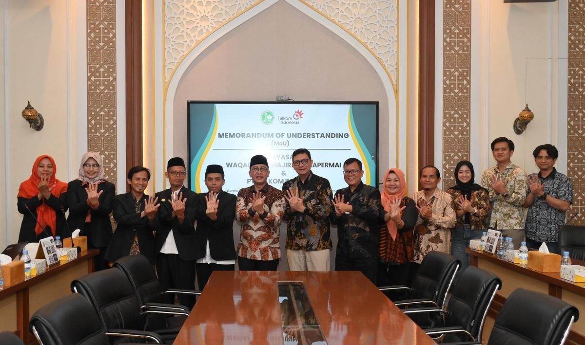Yayasan Al-Muhajirien Gandeng Telkom Regional II