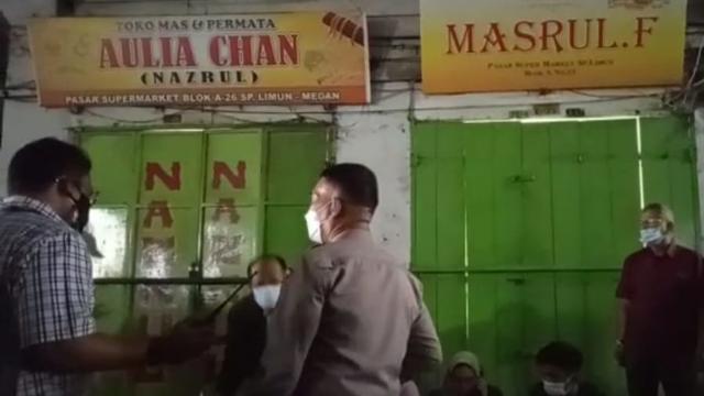 Perampok Bersenpi Gasak Toko Emas di Pasar Simpang Limun ...