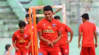 Arema FC bersiap untuk Piala Wali Kota Solo 2021. (Bola.com/Iwan Setiawan)