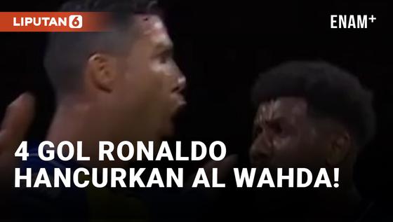 VIDEO: Cristiano Ronaldo Cetak Quattrick untuk Al Nassr