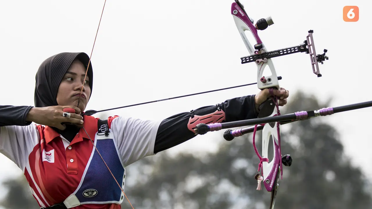 Latihan Panahan Asian Games