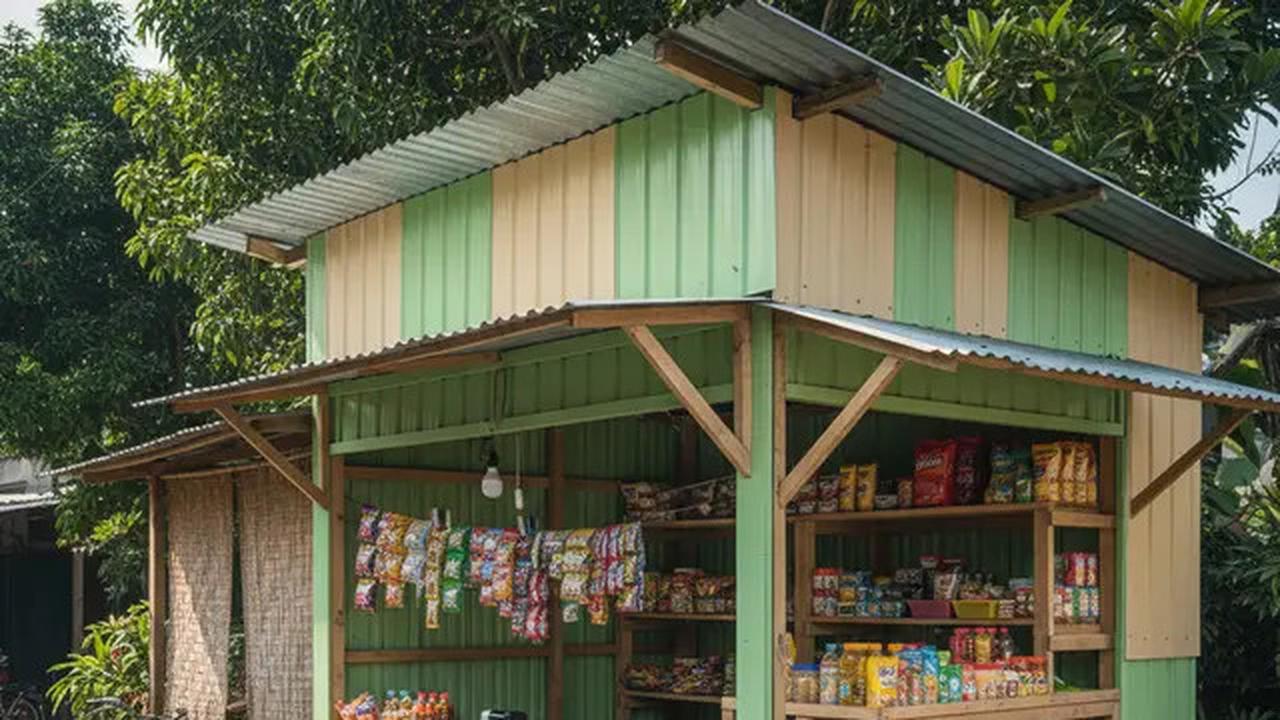 7 Desain Warung Sembako Minim Budget tapi Tetap Rapi dan Menarik, Cocok untuk Usaha Rumahan di 2025