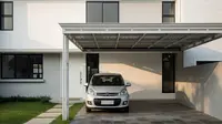 Desain Rumah Minimalis Budget Rp 200 Juta Ada Carport (AI)