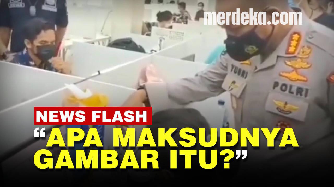 VIDEO: Polisi Gerebek Kantor Pinjol, Lihat Penagih Kirim Gambar Tak Senonoh