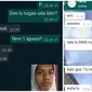 Chat gombalan netizen (Sumber: Twitter/bertanyarl)