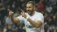 2. Karim Benzema (Real Madrid) - 886 juta poundsterling. (AFP/Curto de La Torre)