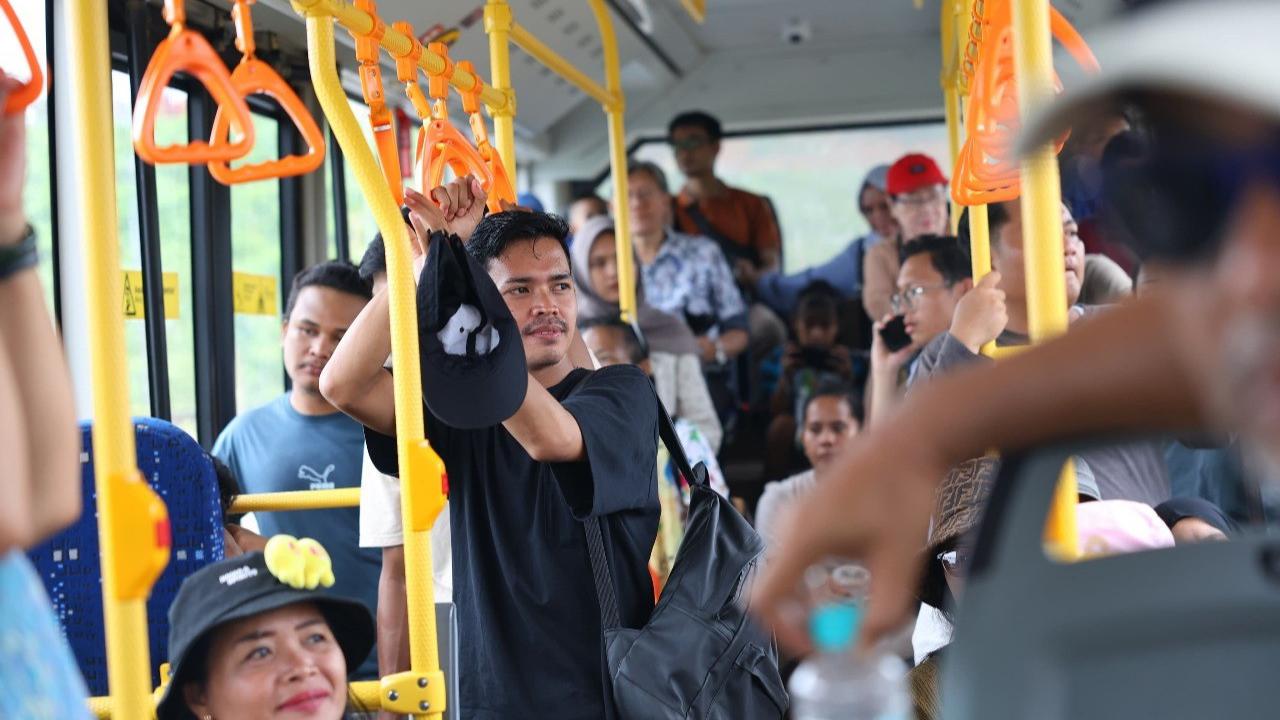 Puluhan ribu warga kunjungi IKN Nusantara saat libur Lebaran