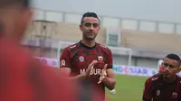 Otavio Dutra bergabung dengan Madura United pada Januari 2023 dengan status pinjaman dari Persija. (Bola.com/Wahyu Pratama)