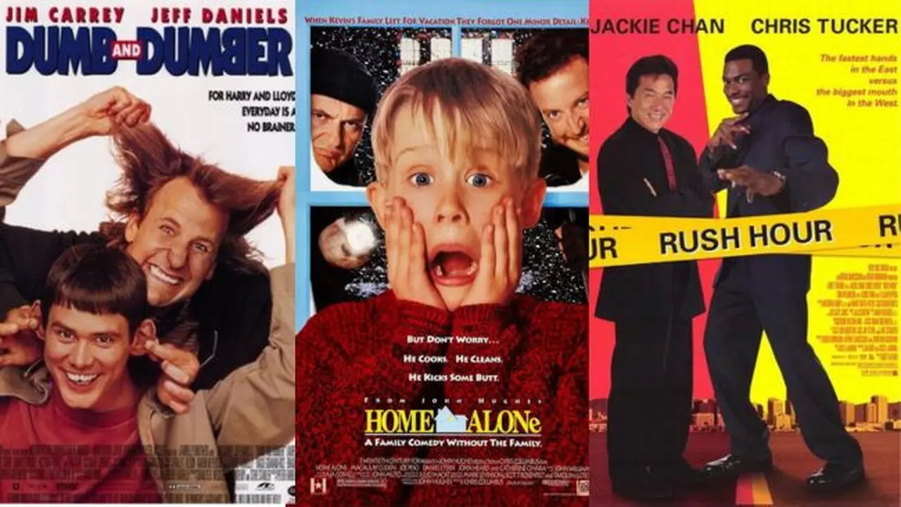 Poster Dumb & Dumber, Home Alone, Rush Hour (Credit: imdb)