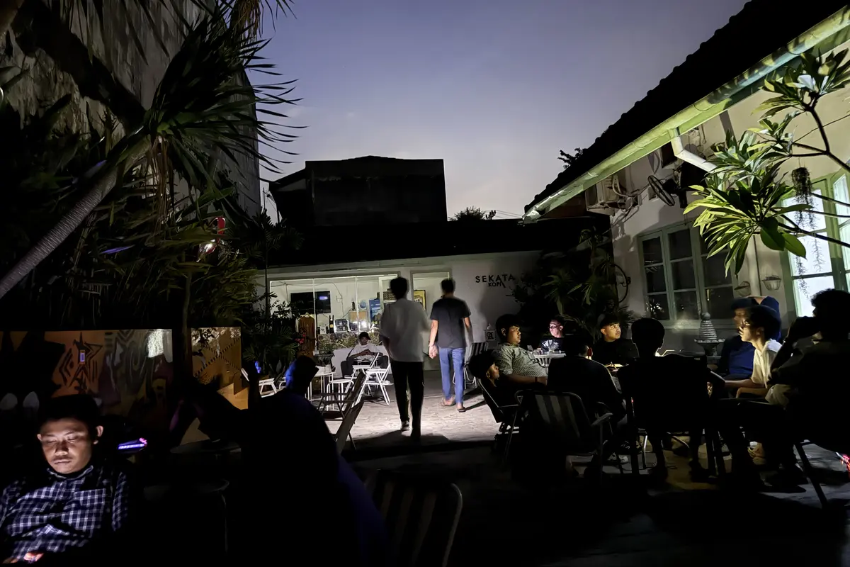 Mati lampu di Medan