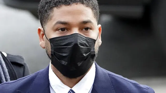Jussie Smollett. (AP Photo/Charles Rex Arbogast)