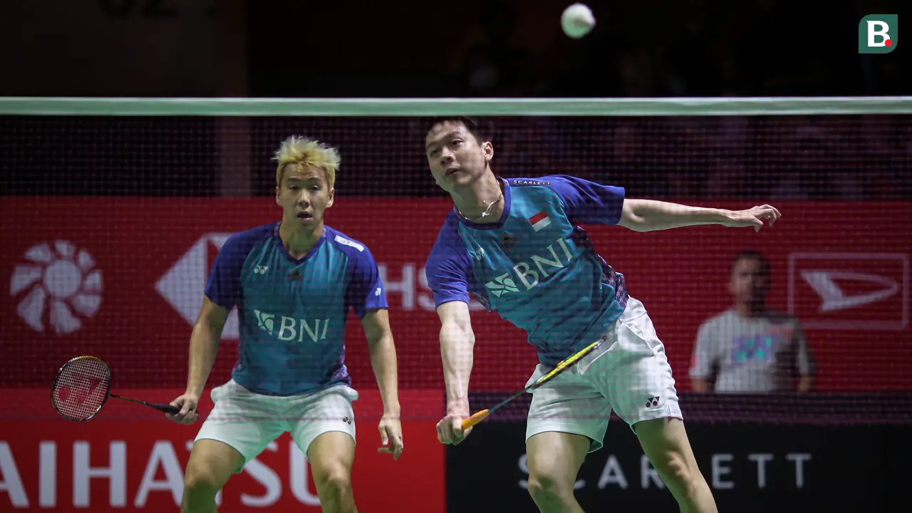 Foto: Khawatir Kondisi Marcus Bertambah Parah, Alasan Utama The Minions Mundur di Babak 16 Besar Indonesia Masters 2023
