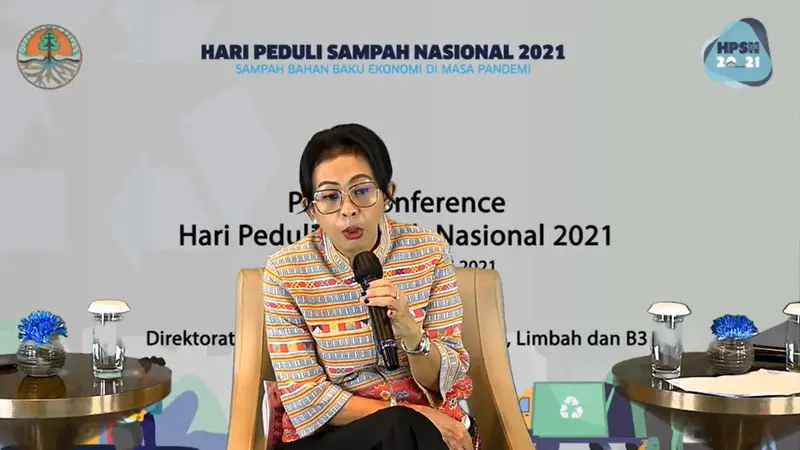 Direktur Jenderal Pengelolaan Limbah, Sampah, dan Bahan Beracun Berbahaya (PSLB3) Kementerian Lingkungan Hidup dan Kehutanan (KLHK) Rosa Vivien Ratnawati. (Ist)