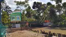 Lokasi Jembatan Asa ke-7 yang berada Desa Sukaraja, Kecamatan Palas, Kabupaten Kalianda, Lampung Selatan, Minggu (13/3). Peresmian dilakukan oleh GM Planning Schedulling and Research Development SCTV, Doni Arianto. (Liputan6.com/dok SCTV)