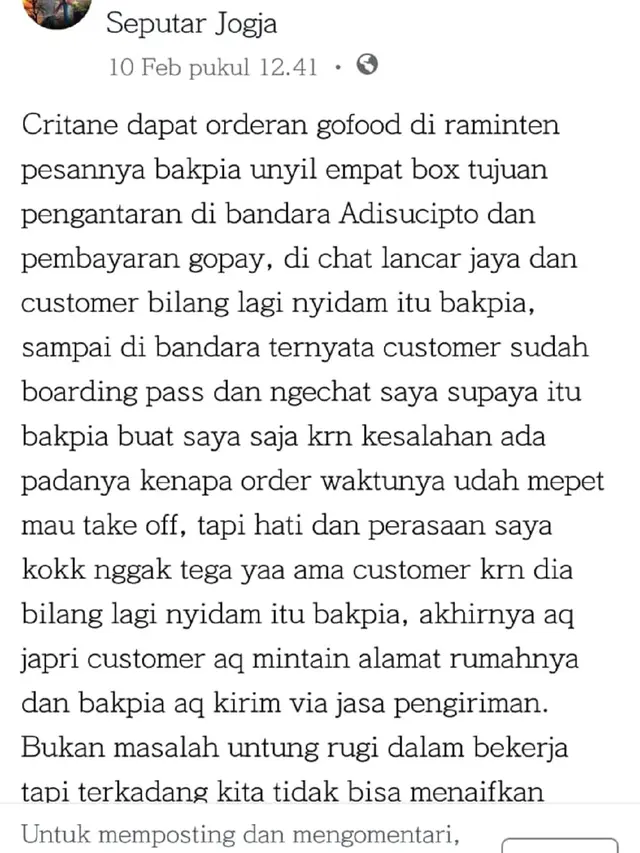Driver Ojek Online Dermawan