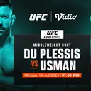Nonton UFC Fight Night - Du Plessis vs Usman: Adu Striking dan Wrestling Hanya di Vidio