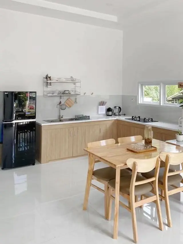 Dapur Low Budget Sederhana dan Rapi