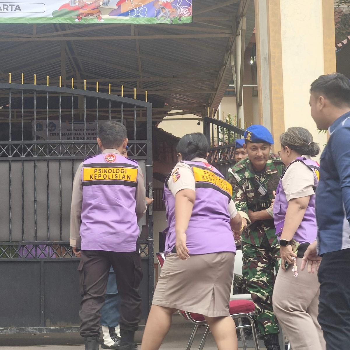 situasi terkini SMAN 72 jakarta