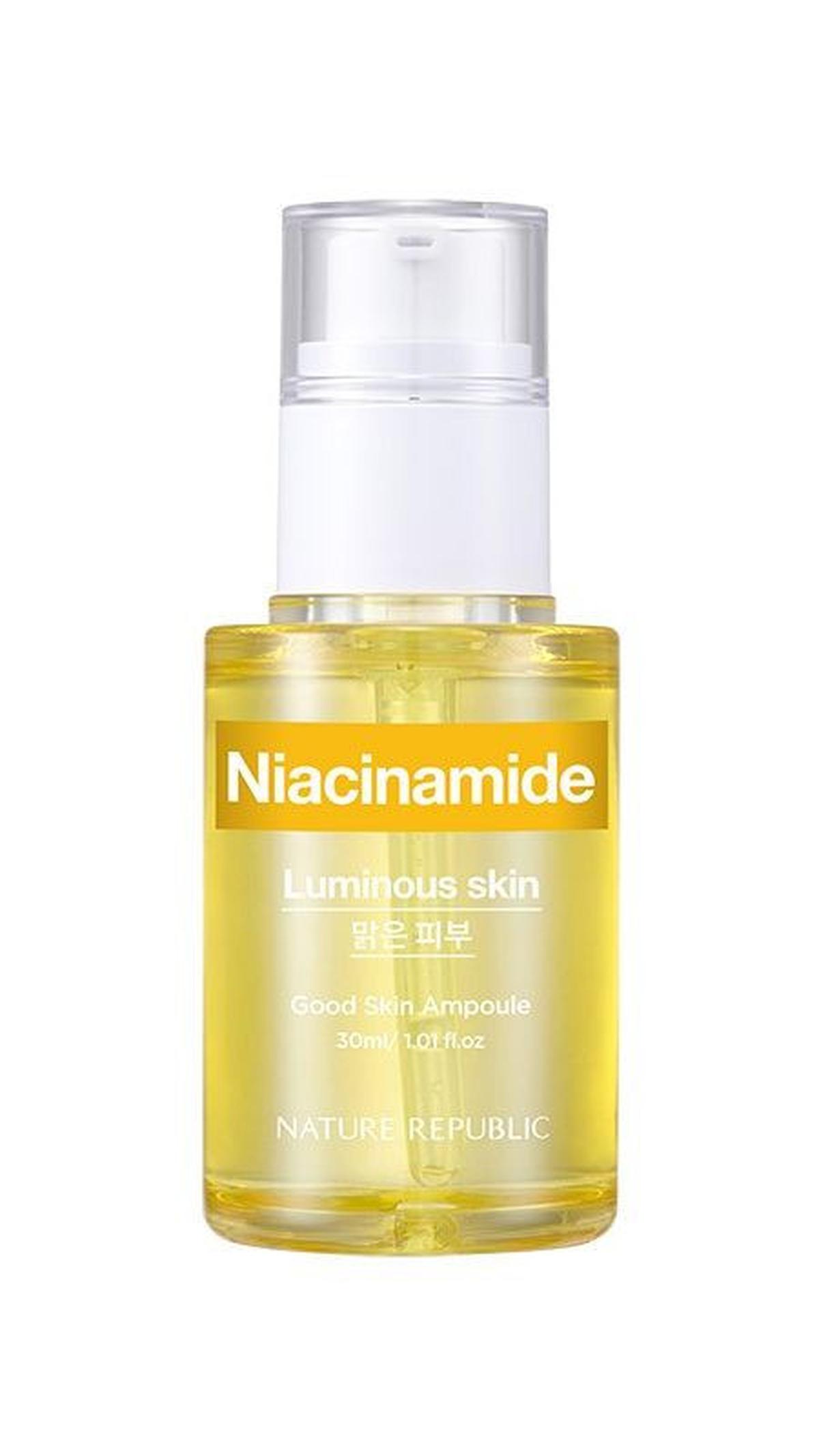 8. Nature Republic Good Skin Niacinamide Ampoule