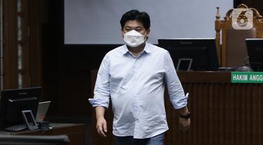 FOTO: Terdakwa Kasus Asabri Heru Hidayat Lolos dari Tuntutan Hukuman Mati
