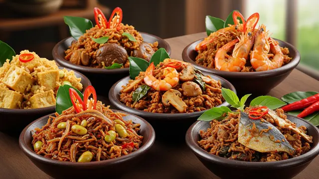 Varian Botok Tanpa Daun Pisang
