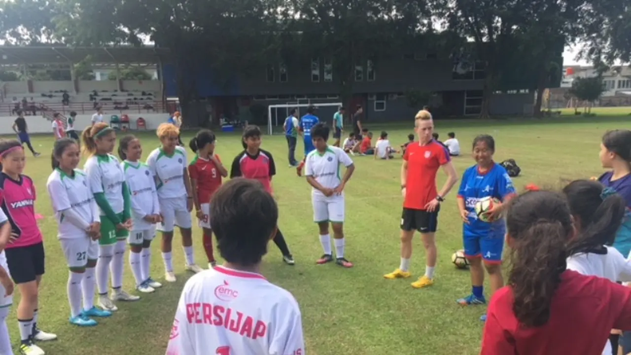Kedubes Amerika Bantu Pembinaan Sepakbola Wanita