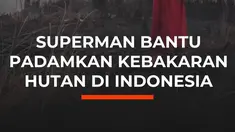 Di tengah pekatnya kepulan asap kebakaran hutan dan lahan (karhutla) yang menerjang Palangka Raya, aksi tak biasa ditunjukkan oleh Rudiansyah. Pemuda ini mencuri perhatian publik setelah turun langsung membantu proses pemadaman di lapangan dengan mengenakan kostum Superman.

Dibalik penampilannya...