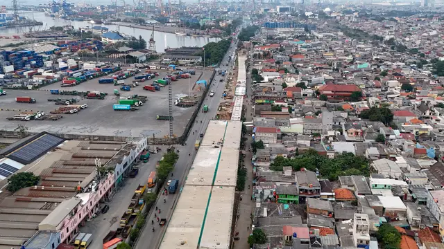Progres Pembangunan Proyek Jalan Tol Layang Harbour Road (HBR) II, Penghubung Ancol Timur-Pluit
