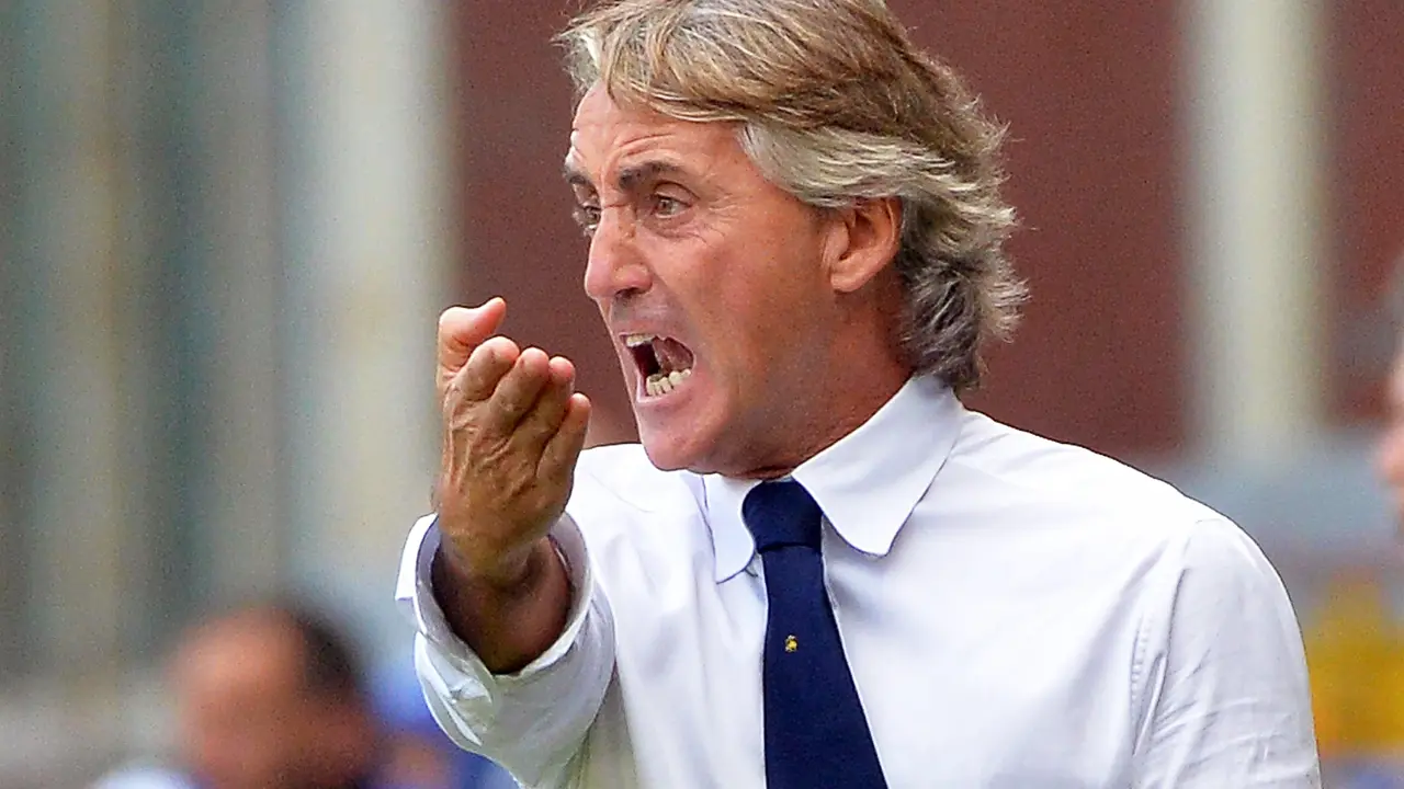 Roberto Mancini - Sampdoria vs Internazionale