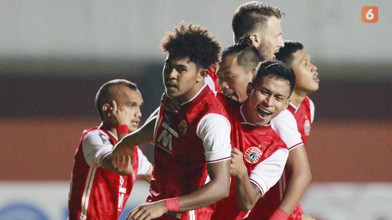 FOTO:  2 Gol Persija Bikin Persib Keok di Paruh Waktu Final Leg Pertama Piala Menpora