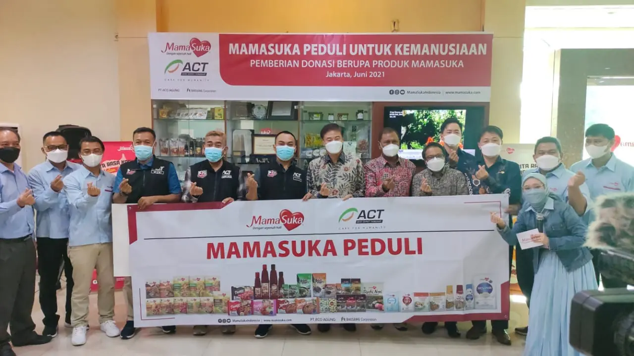 Berbagi untuk Warga Terdampak Pandemi Covid-19.