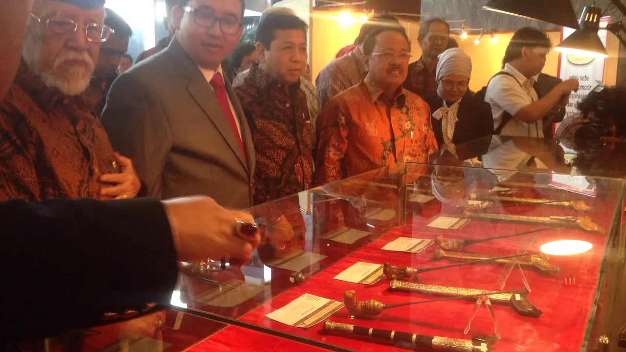 Pameran keris di DPR