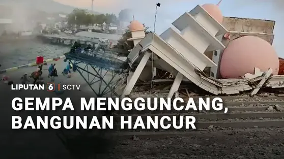 Gempa Mengguncang, Bangunan Hancur